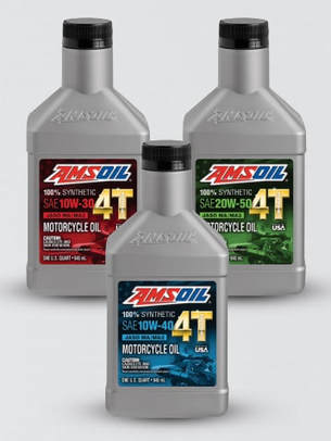 Amsoil Sae 20w-50 Synthetic Motorcycle Oil